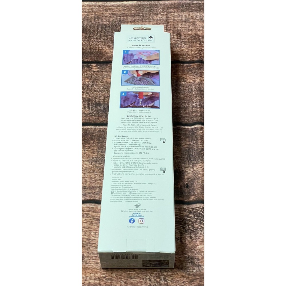 Diamond Dotz 50's Classic Diamond Dotting Kit DD4.329 New - Picture 3 of 12